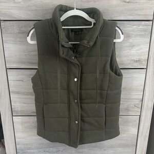 Staccato Dark Green Quilted Vest